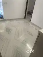 New built 2 bhk semi furnished with glass washroom and 1 room for bclr