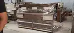Today sale buy new double bed with box 6990 EMI Available