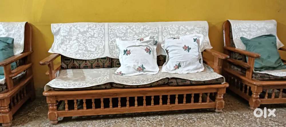 Wooden Sofa Set