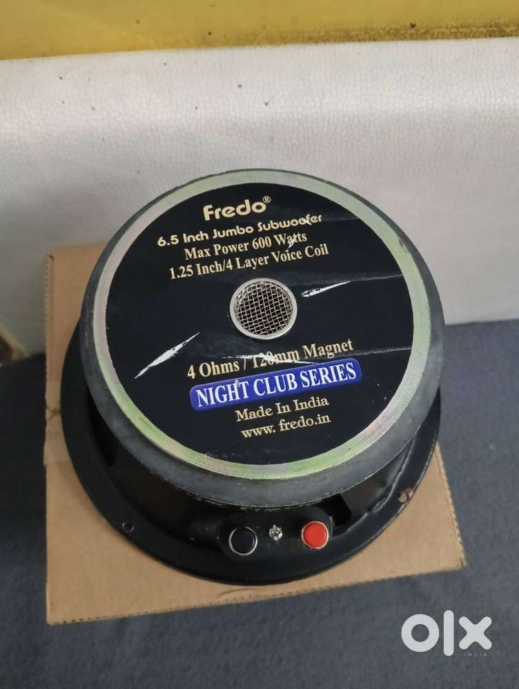 Fredo Jumbo subwoofer, Deep Bass, 1.5 inch coil