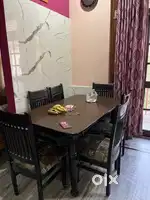 Dining table with 6 chairs
