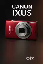 Canon IXUS Digital Camera (Red) – 8x Optical Zoom