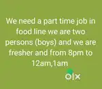 Hum night 8pm  to 12am ,1am  part time kr skte hai