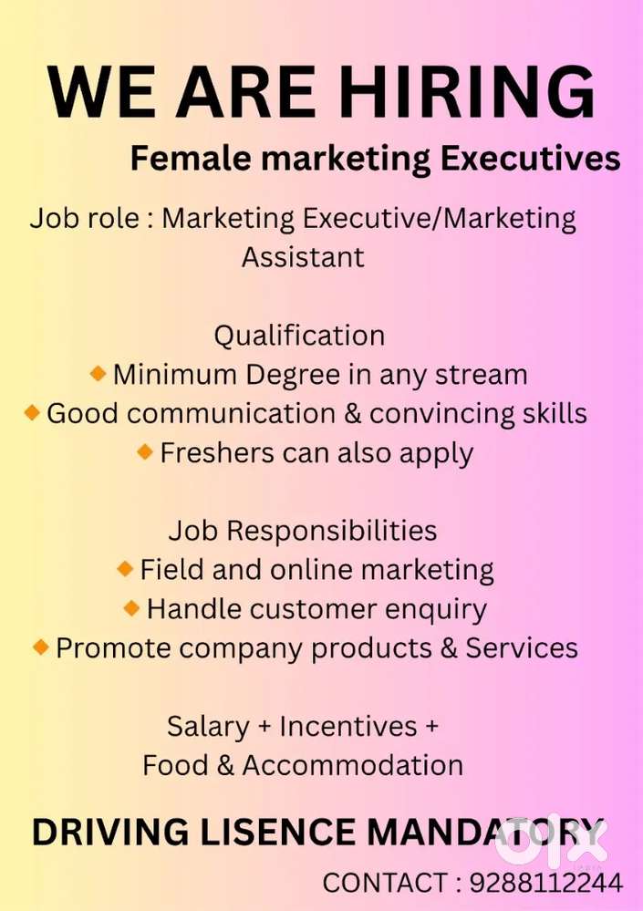 Female marketing executive
