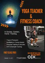 Yoga teacher and Fitness Coach