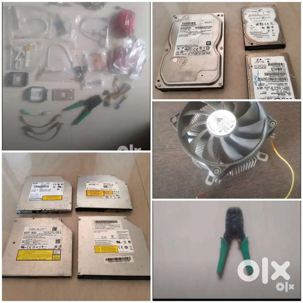 Computer parts and cables