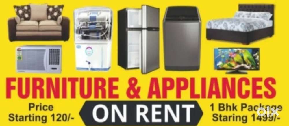 Furniture Appliances on RENT