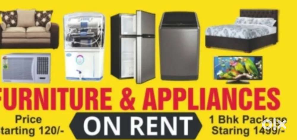 Furniture appliances on RENT