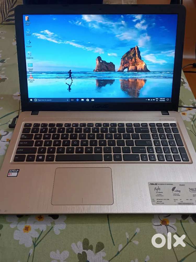 Asus leptop Duel core 4GB Ram 500 GB HDD Original Charger