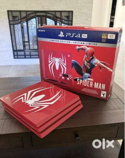 PlayStation 4 Pro PS4 Marvel's Spider-Man 1TB Limited Edition Console