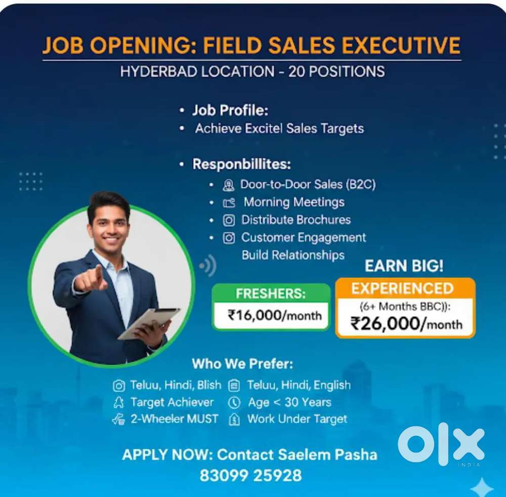 Responsible for achieving sales targets of entire  own target