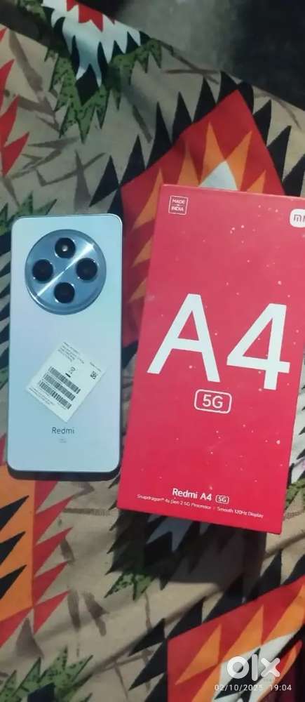 Redmi a4 5g Phone 4/64  new phone haiga 6aa