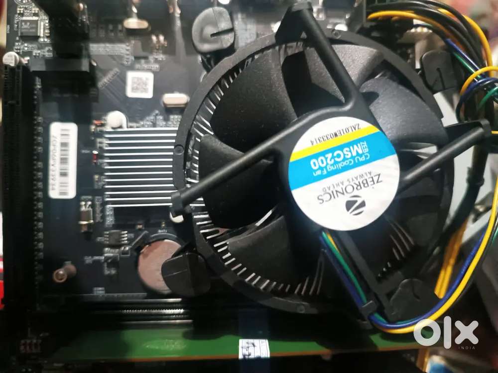 Zebronics H110 Motherboard complete set