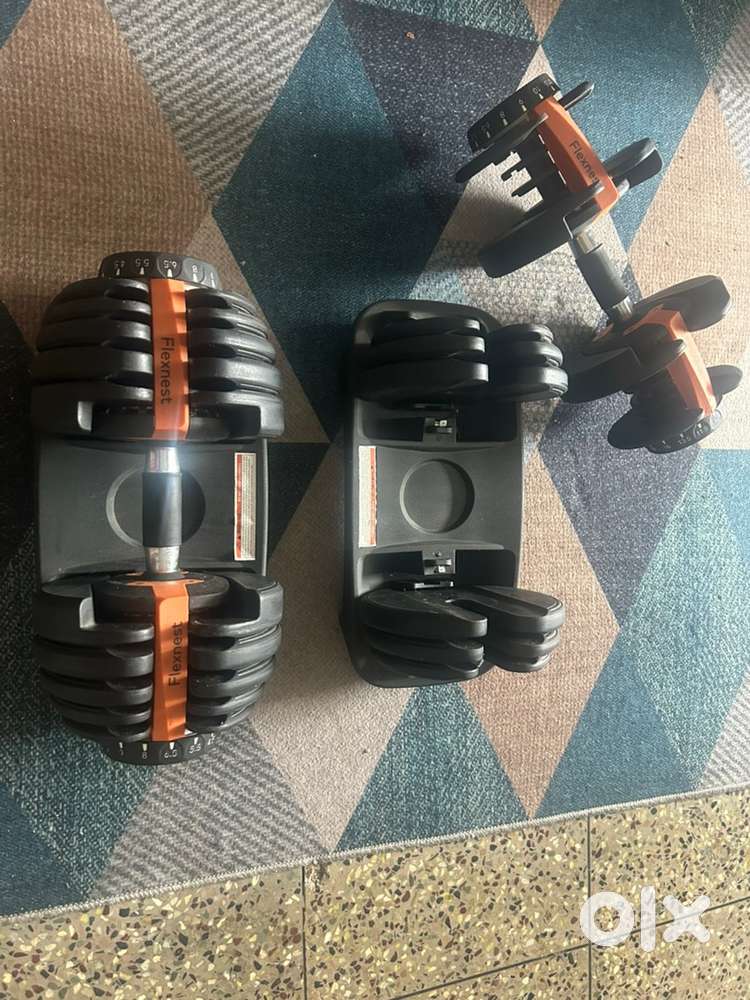 Flexnest Adjustable Dumbbells. 25KG/Each.