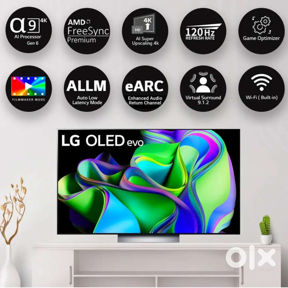 LG Oled 55C3 Model warranty 2 year pannel 1 year complete