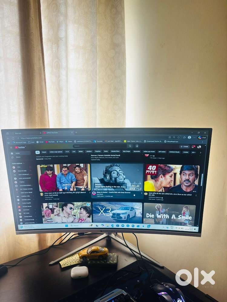 Zebronics monitor 32 inch curved full hd display