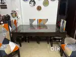 Dining Table 6 seater Sagwan wood