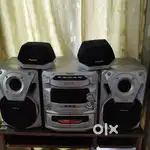 Panasonic 1600W stereo cum video music system