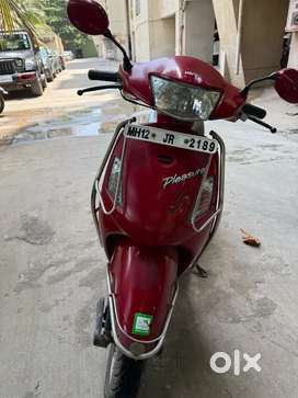 Red Hero Honda Pleasure - Very Good condition