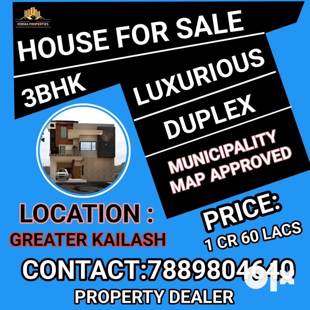 House For Sale at Greater kailash