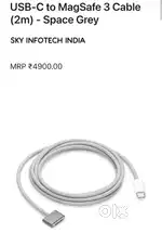 ORIGINAL USB - TO C Magsafe 3 CABLE (2M) CABLE