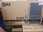 HIKE 4 K UHD 44 INCH LED TV WITH 1 YEAR REPLACEMENT WARANTY & GST BILL