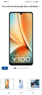 Vivo Y 100 first hand orginal all