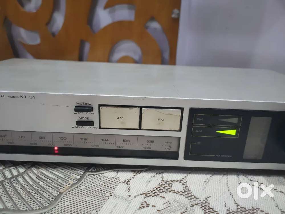 Kenwood AM/FM stereo tuner KT-31 no frequency catching