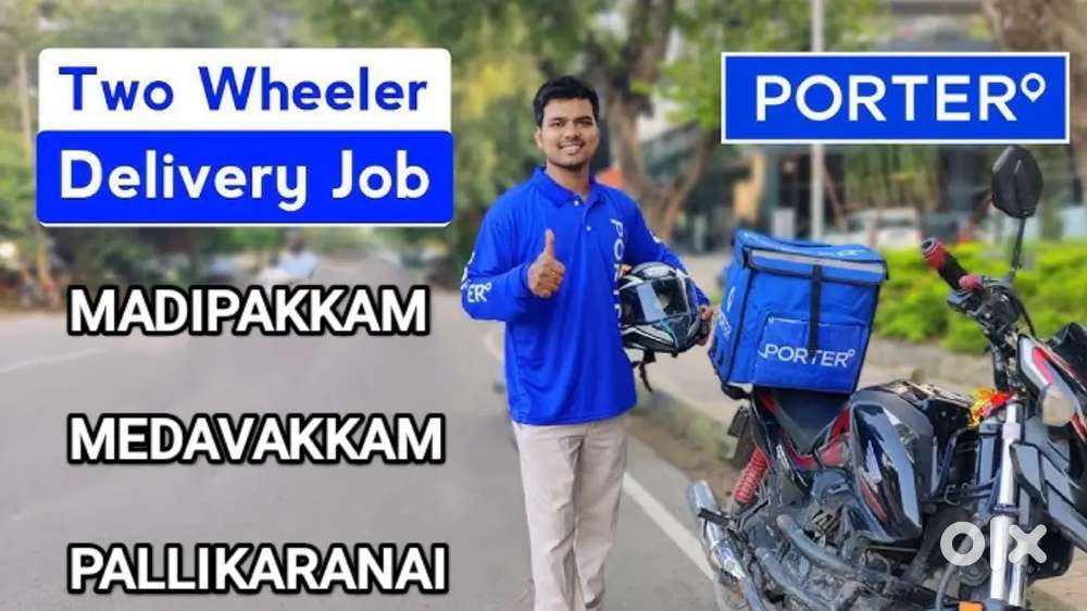 PORTER BIKE MADIPAKKAM OFFICE PARCELS ELECTRONICS & SPARES DELIVERY