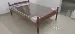Double cot with matress in stock