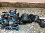 Skating for tyres and body protector guards for your safety
