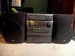 JVC MUSIC SYSTEM FM AUX WORKING CONDITION GOOD CONDITION