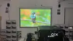 RD2 Projector 350Inch 4K 3D Watch Movies Cricket For Home Office Cafe