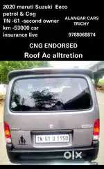 Maruti Suzuki Eeco CNG 5 Seater AC, 2020, CNG & Hybrids