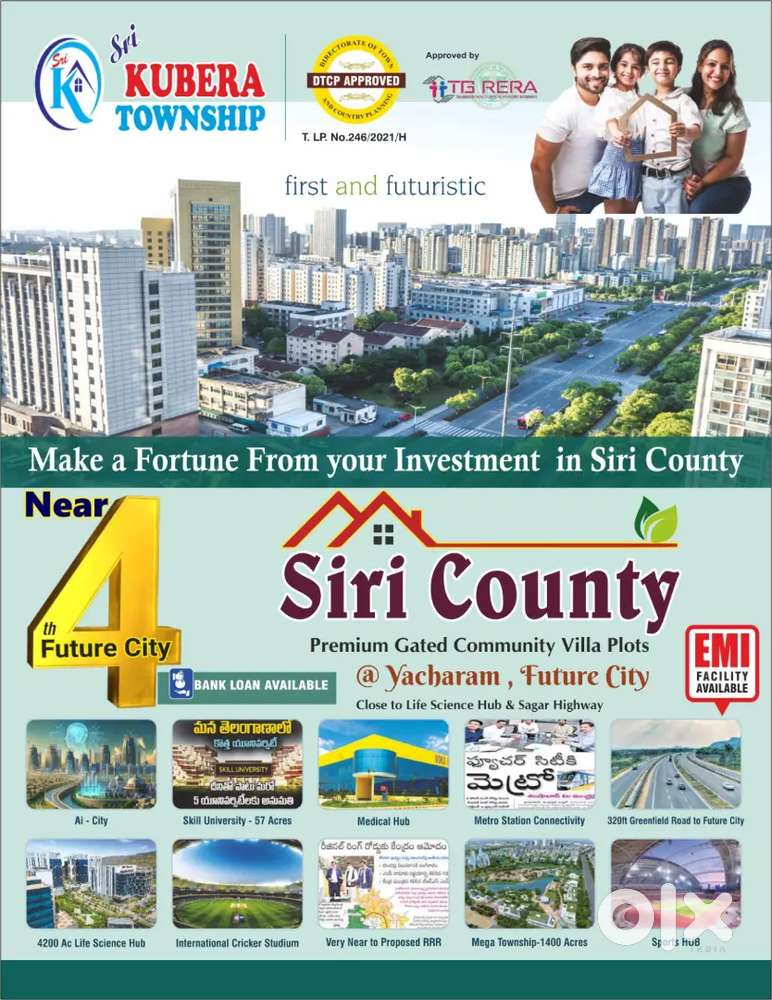 Plots near future city.