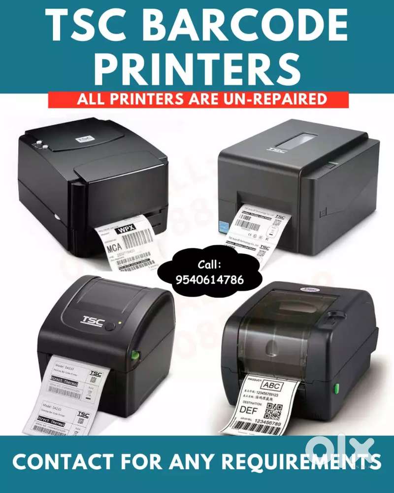 TSC BARCODE PRINTERS AND PRINT HEAD SPARE PARTS, ACCESSORIES AVAILABLE