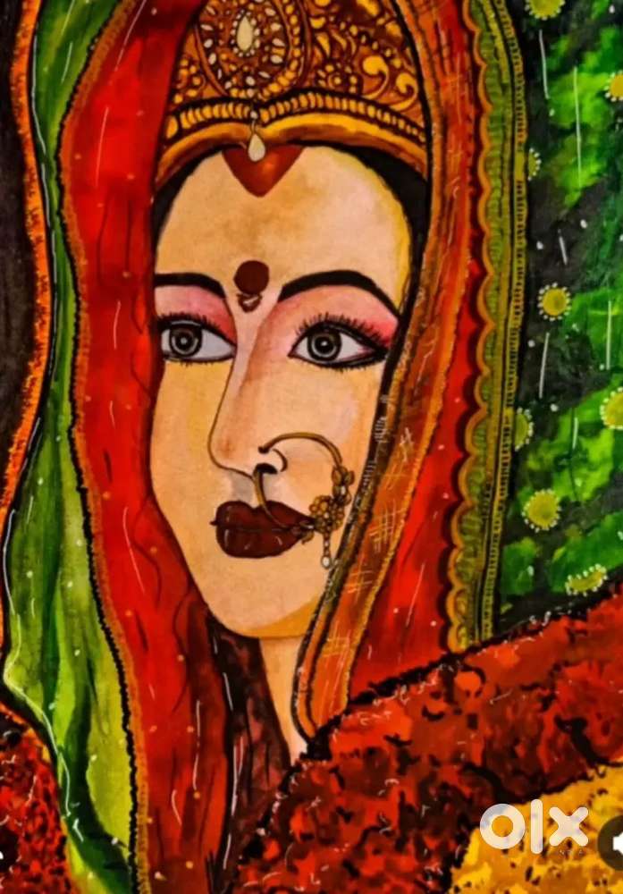 Maa durga painting