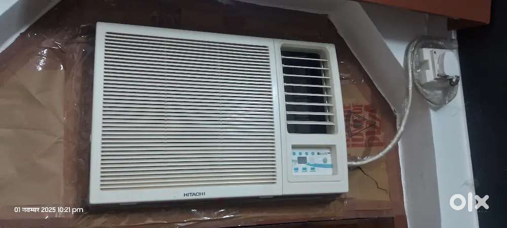 Hitachi 1Ton 3 Star Window AC With Ruptronic Stabilizer 4KVA