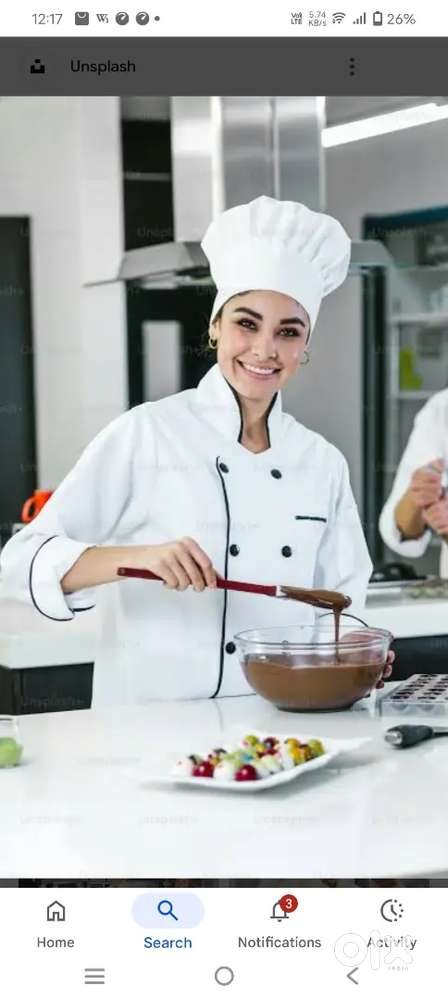 मुझे एक खाना बनाने वाली क जरुरतहै २घंटा सुबह २घंटा शाम