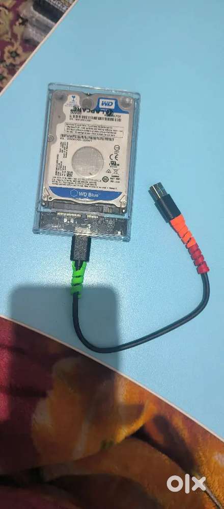 External hard drive 500GB WD BLUE