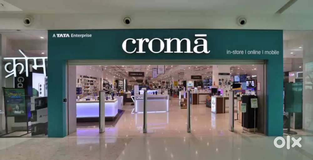 लड़के और लड़कियों की @ CROMA STORE के लिए जरूरत है ,आप्लाई करे.!!