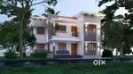 Thrissur 4 Bhk Elegant House Under construction