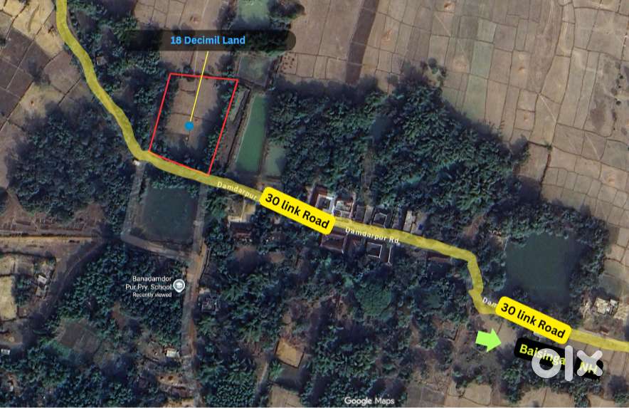 18 Decimil Residential Land in Baisinga