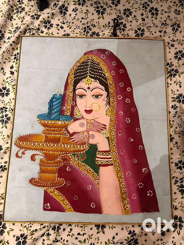 Handpainted indian art work