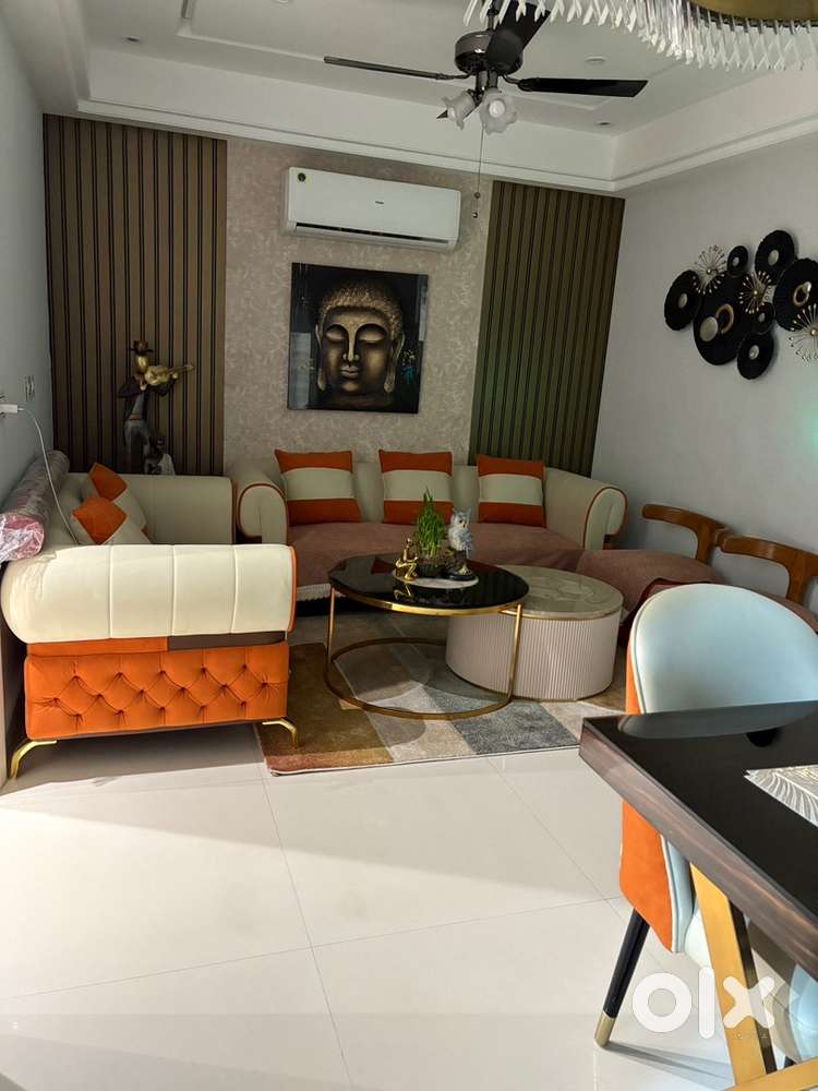 Semi furnished flat for sale