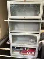Godrej multi-purpose wardrobe and rack with glass