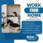 WORK FROM HOME ( FULL TIME WORK)