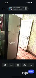 lg frdige (double door)