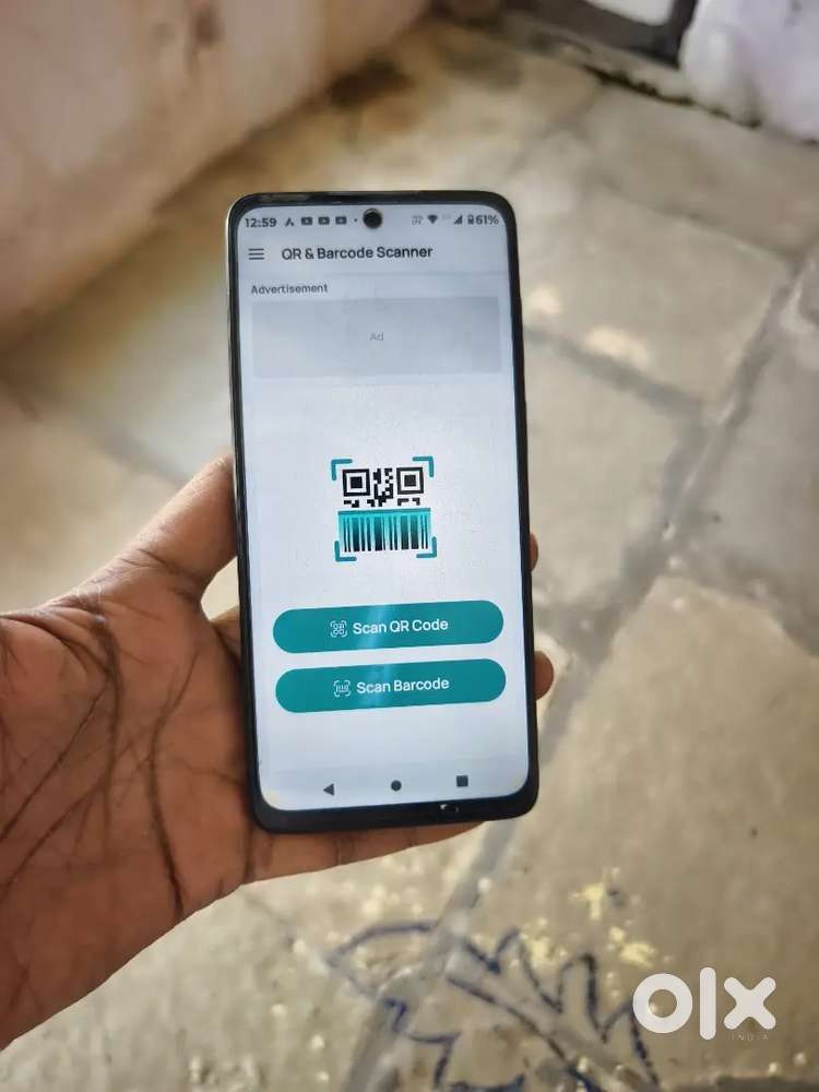 Motorola G62 5G, 6gb, 128gb, scratch less, good condition