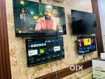 43inch brand new freamlesss smart led tv with 1 year warranty